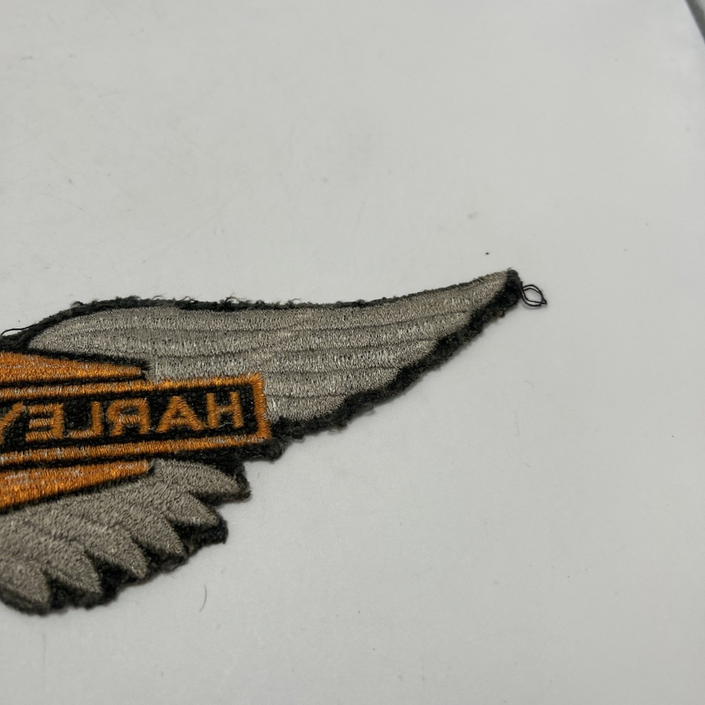 Vintage 60's 70's Harley Davidson Patch Motorcycle Large - Picture 9 of 12